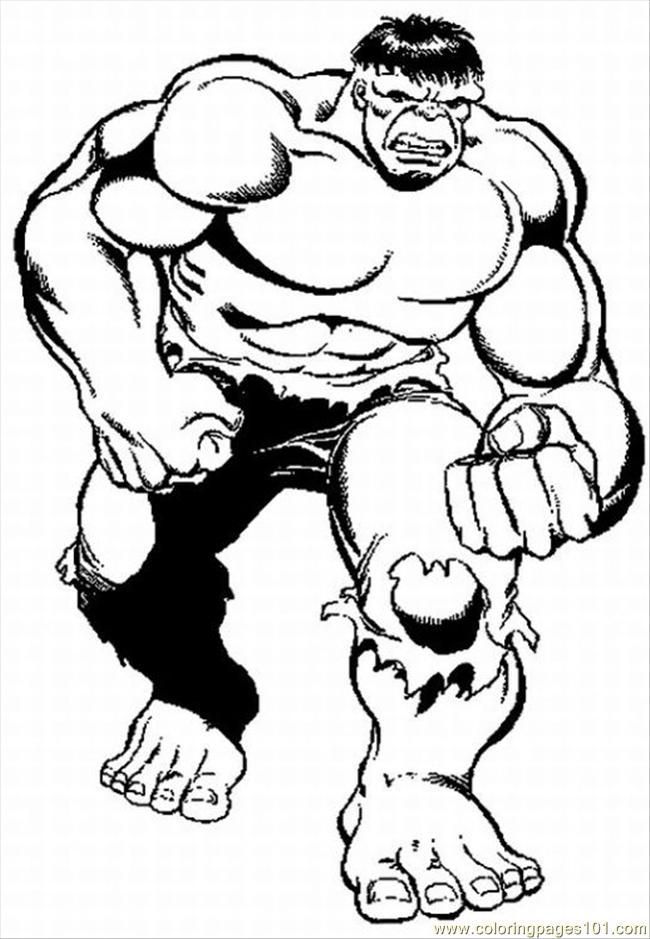 99+ Hulk Coloring Pages: Smashingly Fun 57