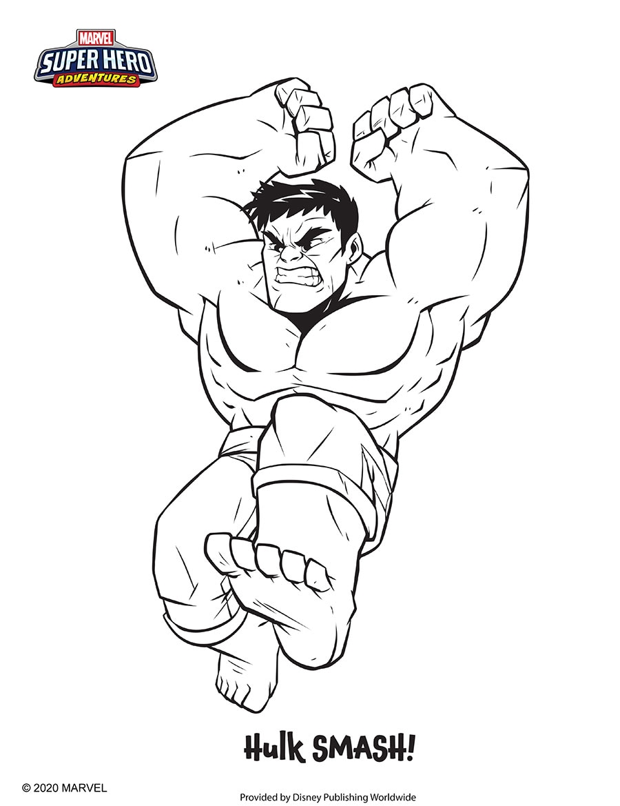 99+ Hulk Coloring Pages: Smashingly Fun 58