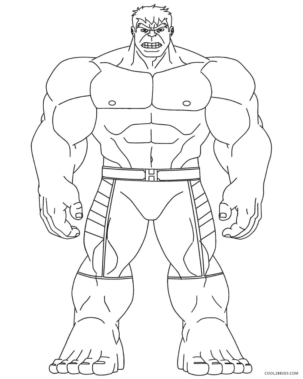 99+ Hulk Coloring Pages: Smashingly Fun 60