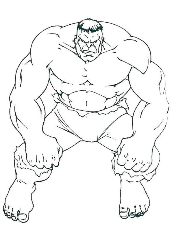 99+ Hulk Coloring Pages: Smashingly Fun 61