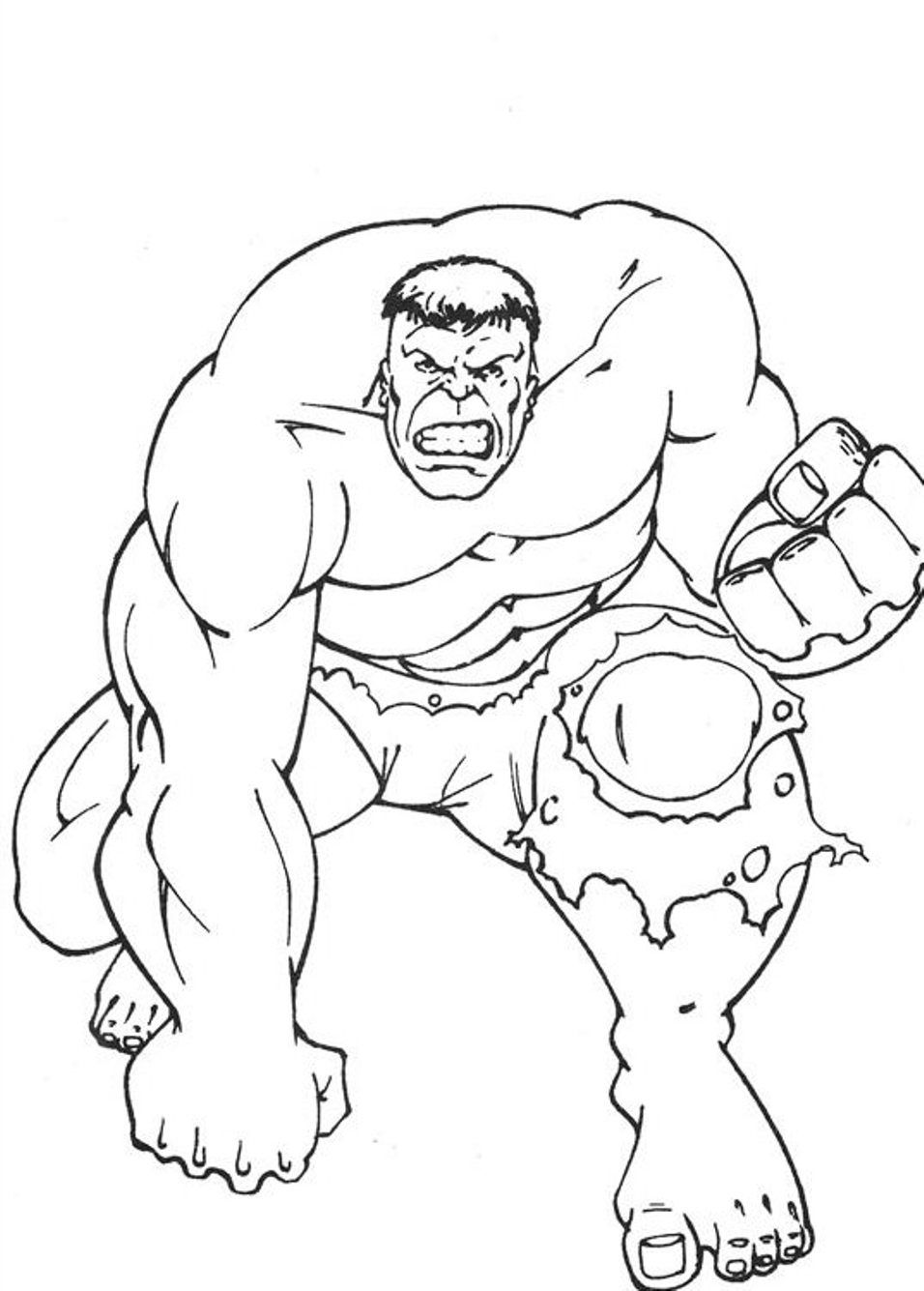 99+ Hulk Coloring Pages: Smashingly Fun 75