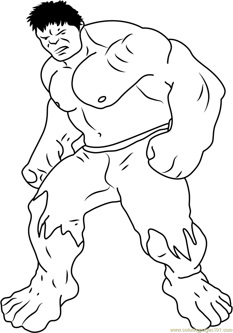 99+ Hulk Coloring Pages: Smashingly Fun 79