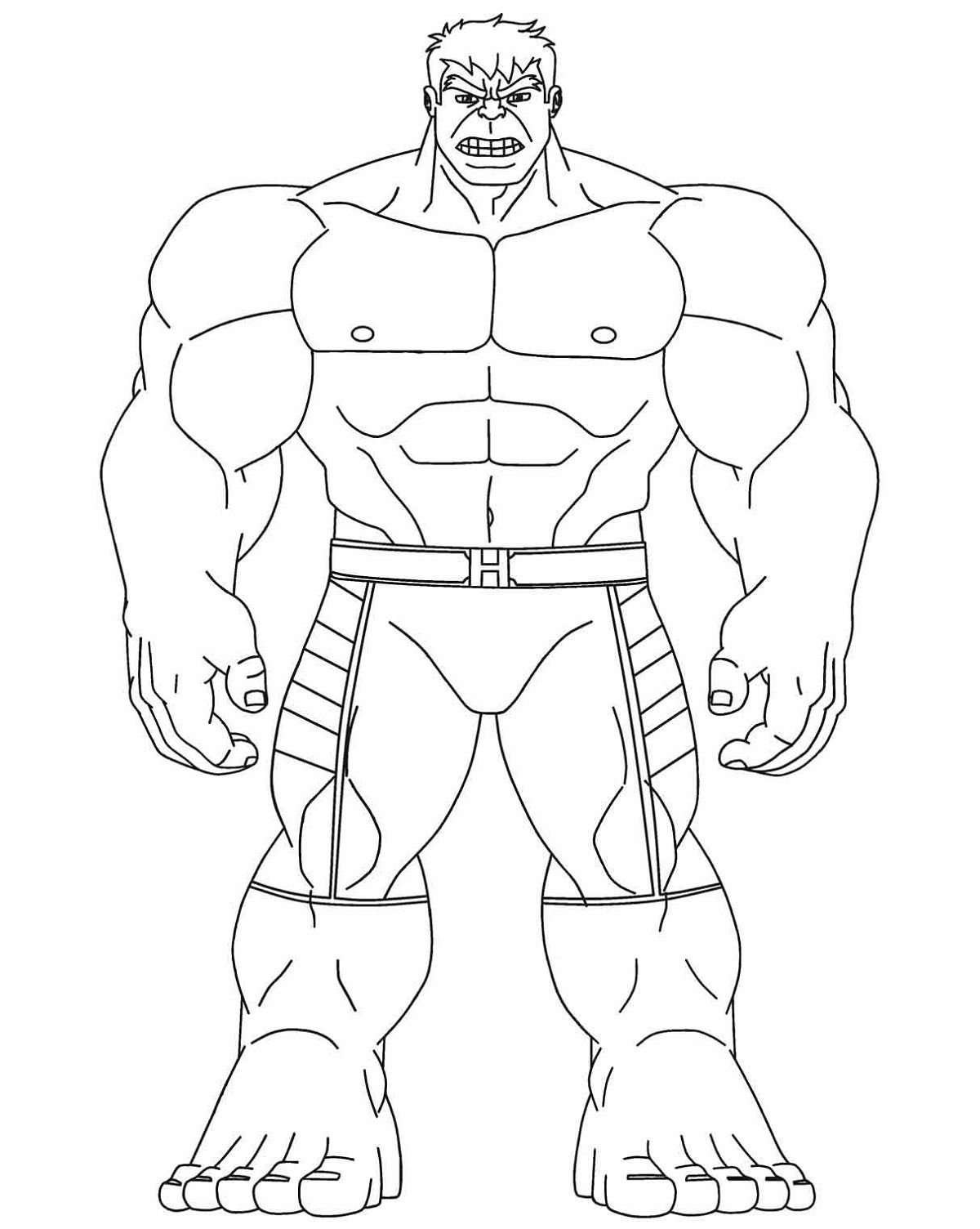 99+ Hulk Coloring Pages: Smashingly Fun 81