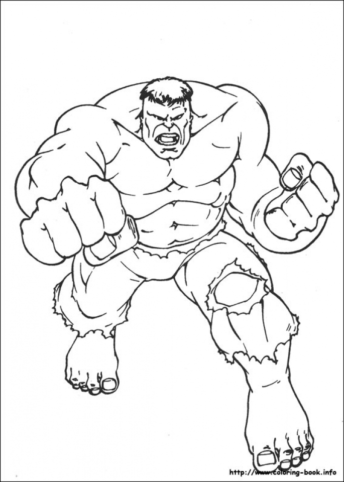 99+ Hulk Coloring Pages: Smashingly Fun 92