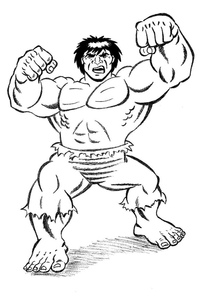 99+ Hulk Coloring Pages: Smashingly Fun 93