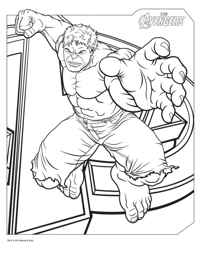 99+ Hulk Coloring Pages: Smashingly Fun 98