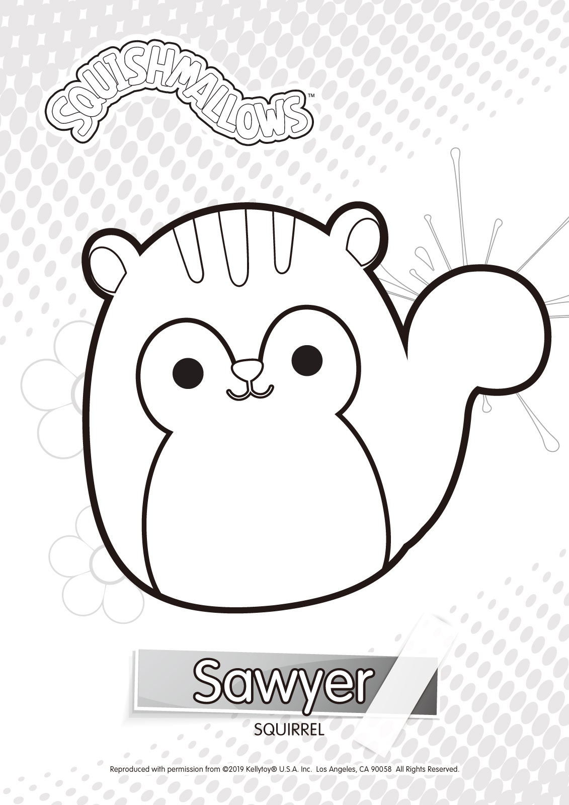 Squishmallows Coloring Pages: 100 Cute and Cuddly Characters to Color 1