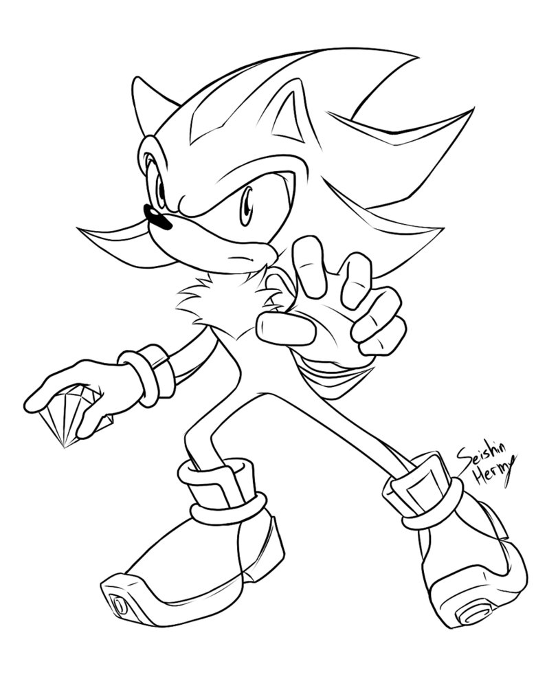 110+ Sonic Hedgehog Coloring Pages for Sonic Fans 106