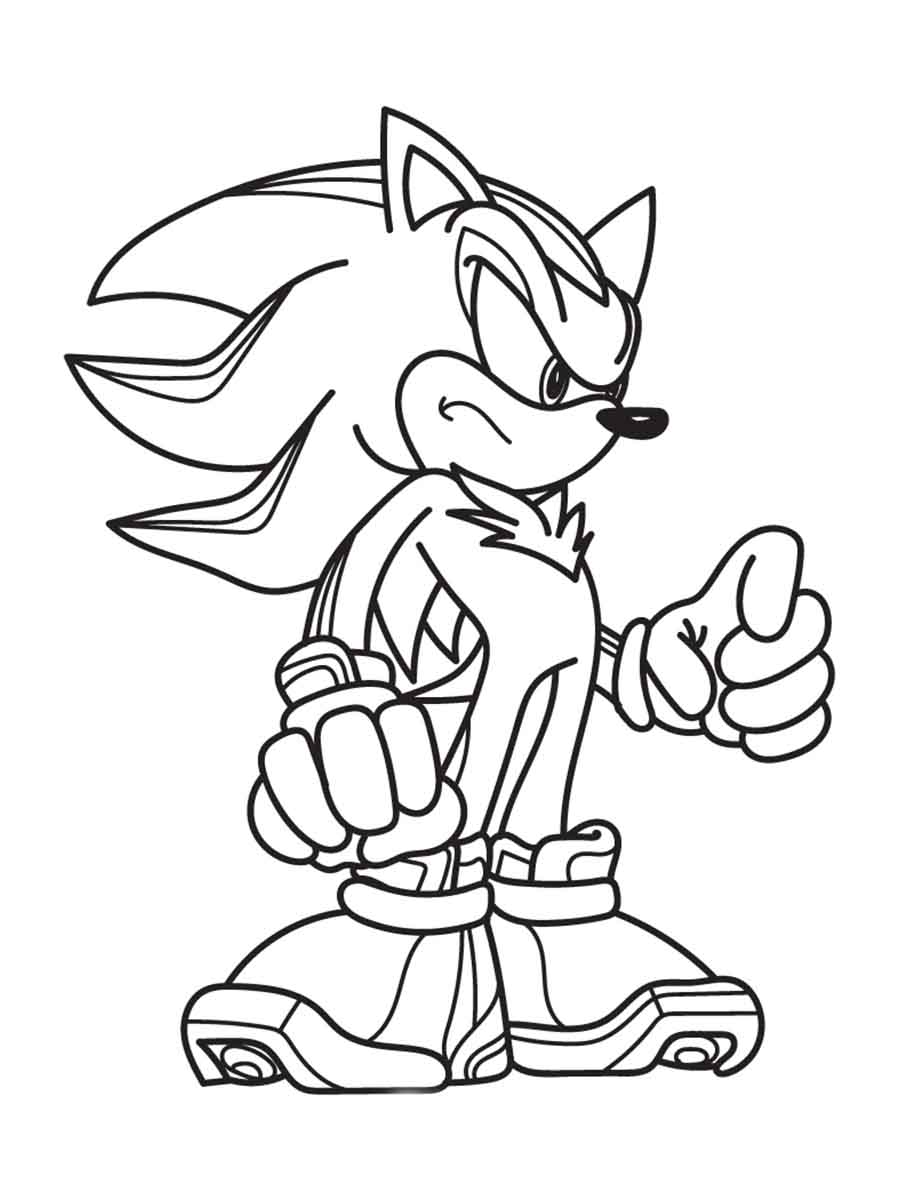 110+ Sonic Hedgehog Coloring Pages for Sonic Fans 109