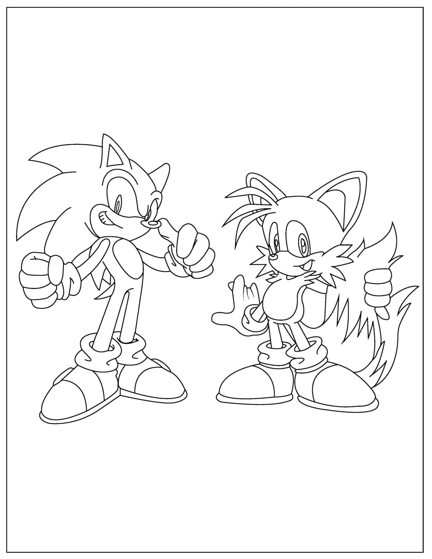 110+ Sonic Hedgehog Coloring Pages for Sonic Fans 15