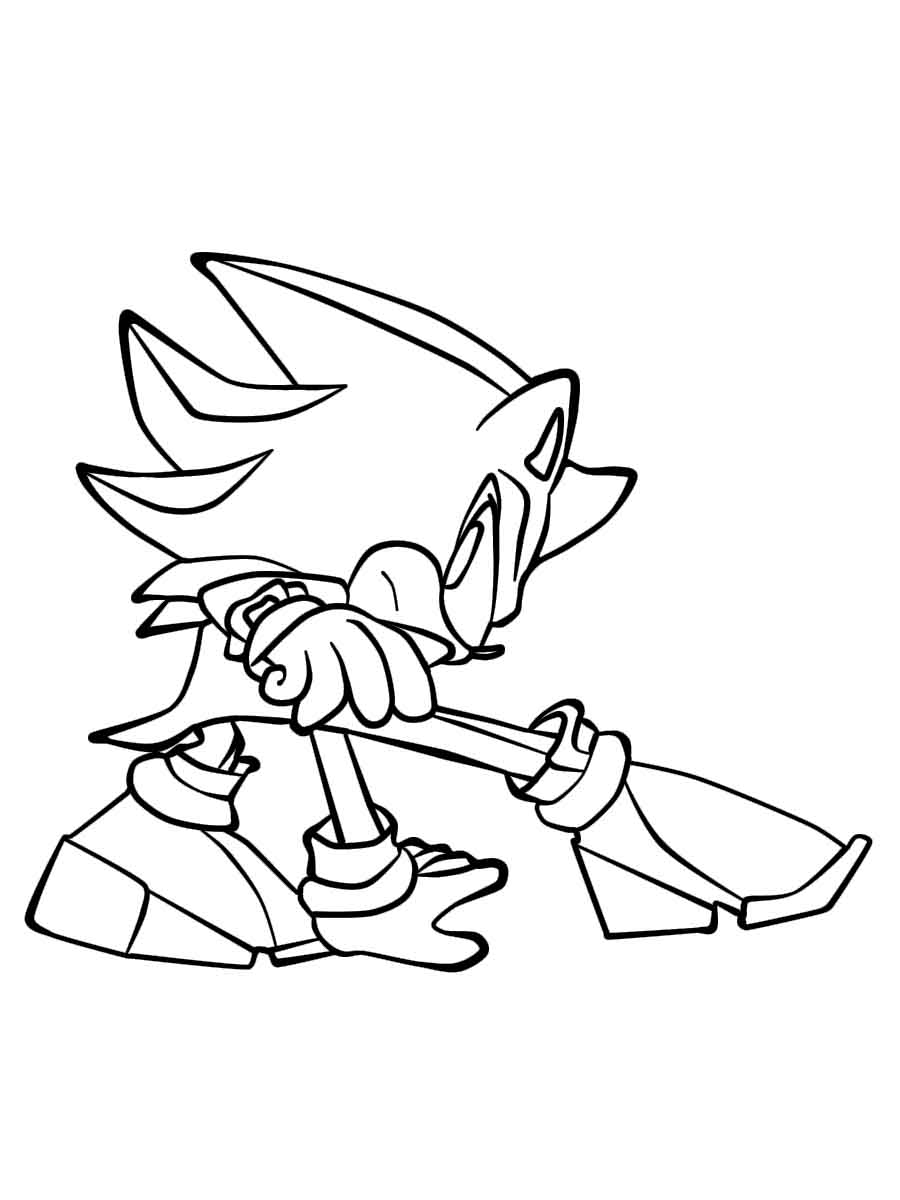 110+ Sonic Hedgehog Coloring Pages for Sonic Fans 22