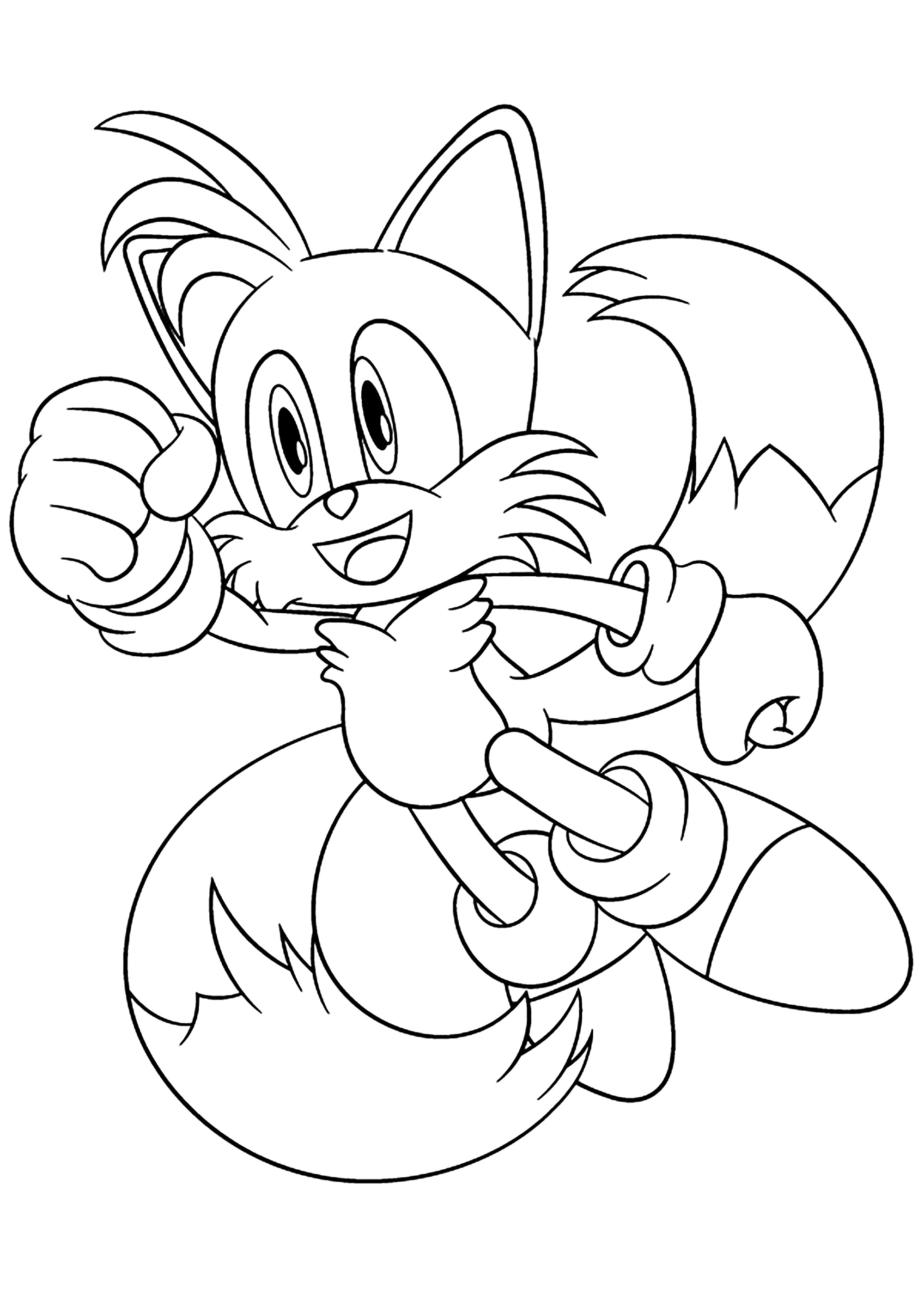 110+ Sonic Hedgehog Coloring Pages for Sonic Fans 26