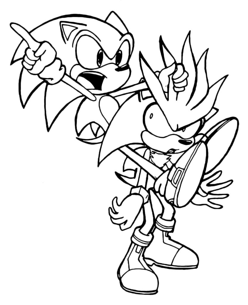 110+ Sonic Hedgehog Coloring Pages for Sonic Fans 37