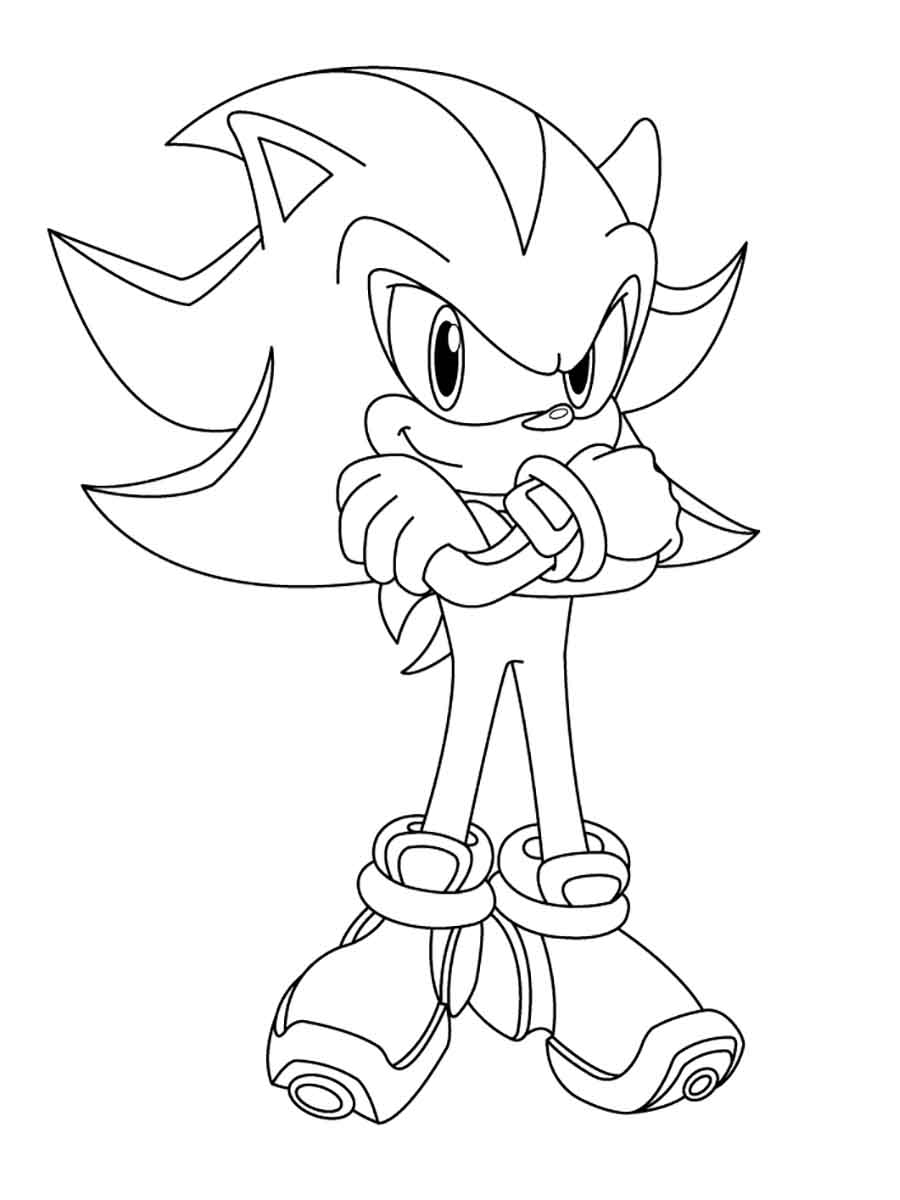 110+ Sonic Hedgehog Coloring Pages for Sonic Fans 40