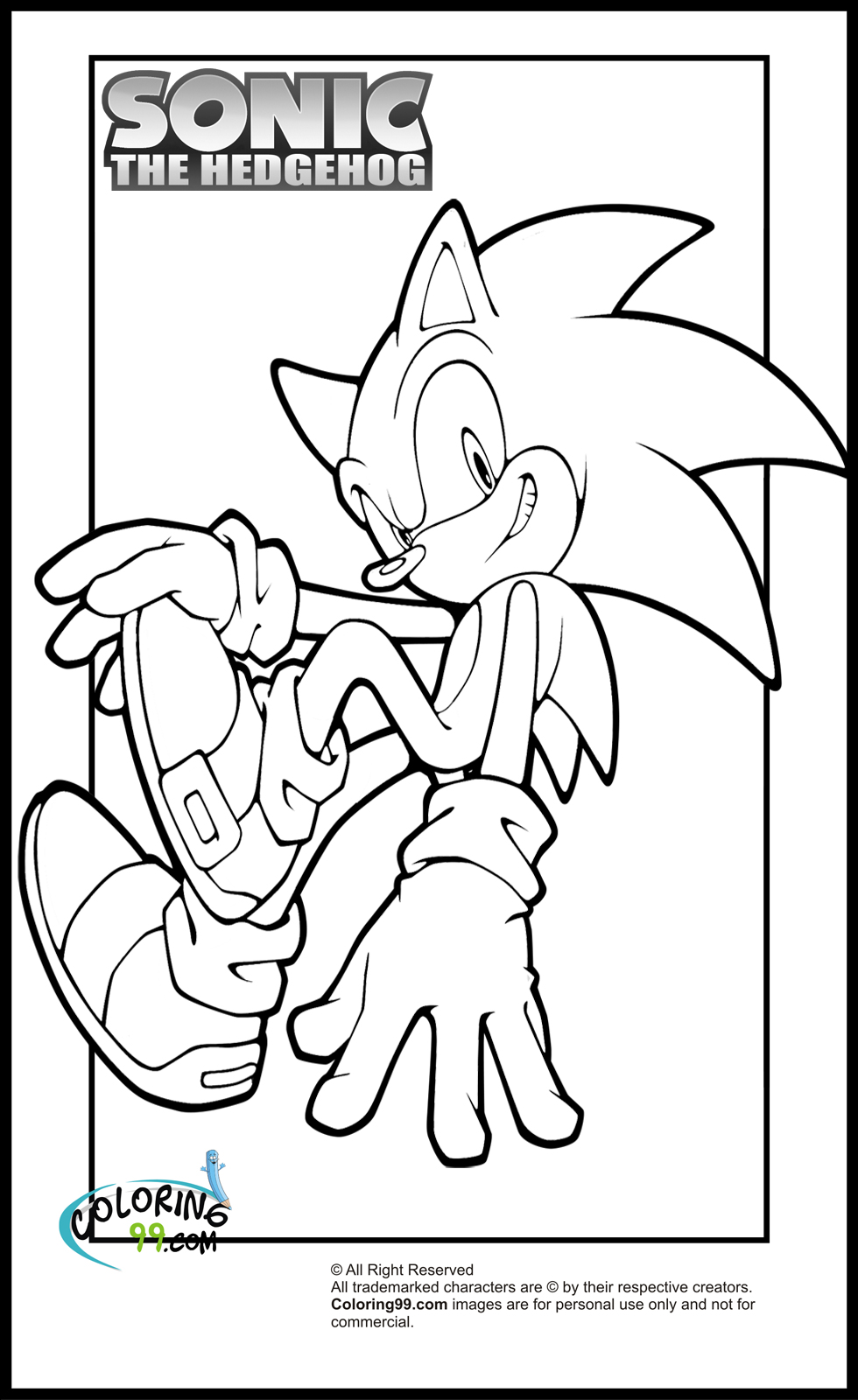 110+ Sonic Hedgehog Coloring Pages for Sonic Fans 48