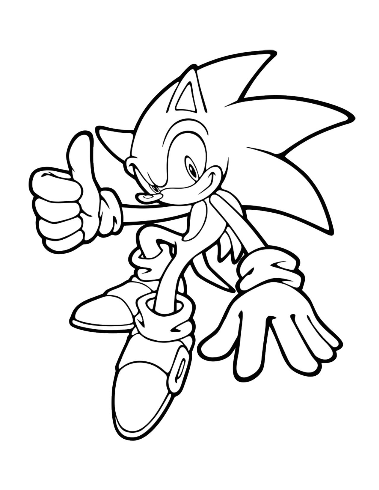 110+ Sonic Hedgehog Coloring Pages for Sonic Fans 52