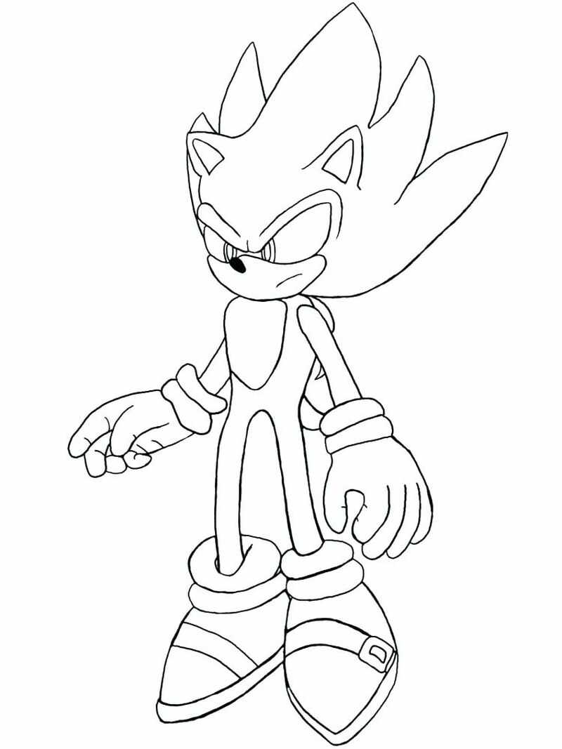 110+ Sonic Hedgehog Coloring Pages for Sonic Fans 56