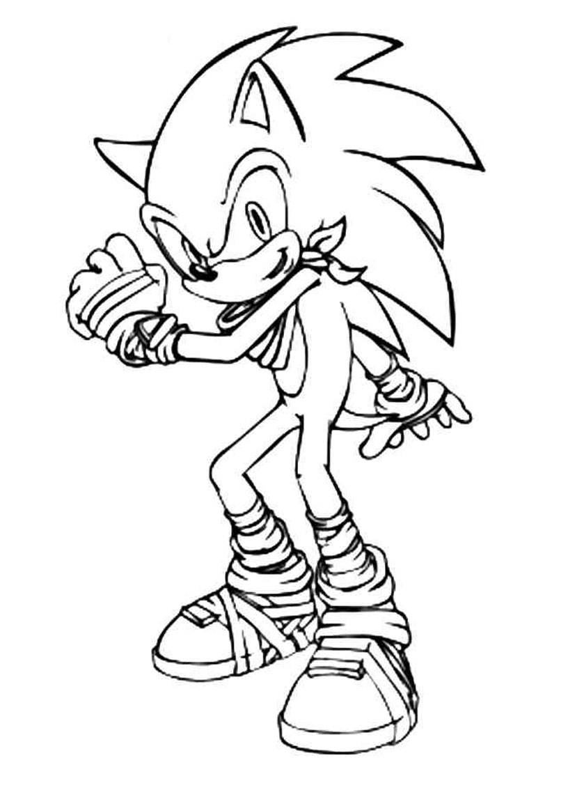 110+ Sonic Hedgehog Coloring Pages for Sonic Fans 57