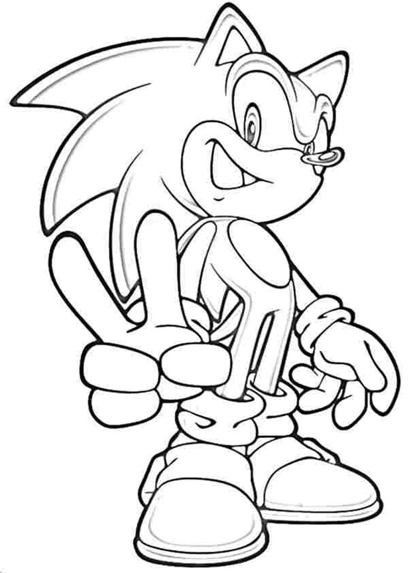 110+ Sonic Hedgehog Coloring Pages for Sonic Fans 74