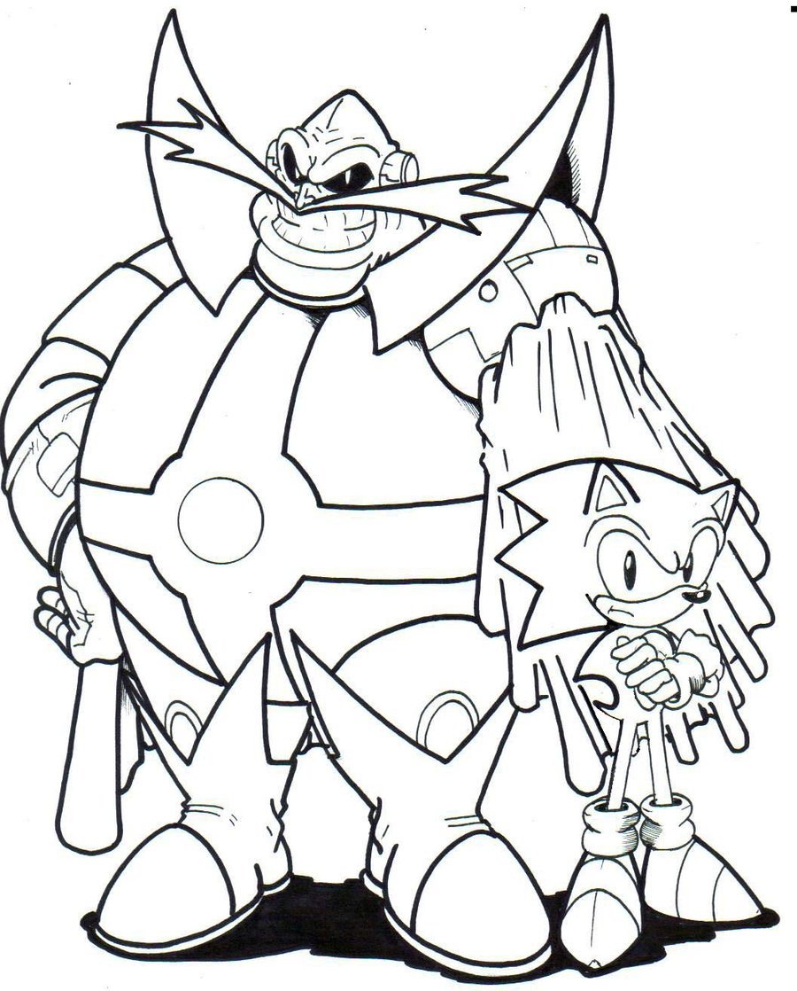 110+ Sonic Hedgehog Coloring Pages for Sonic Fans 75