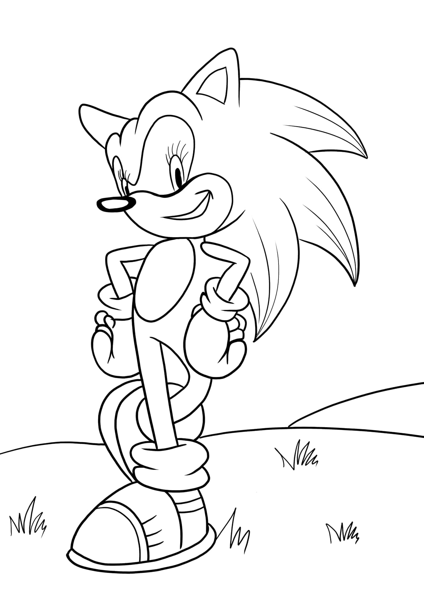 110+ Sonic Hedgehog Coloring Pages for Sonic Fans 78