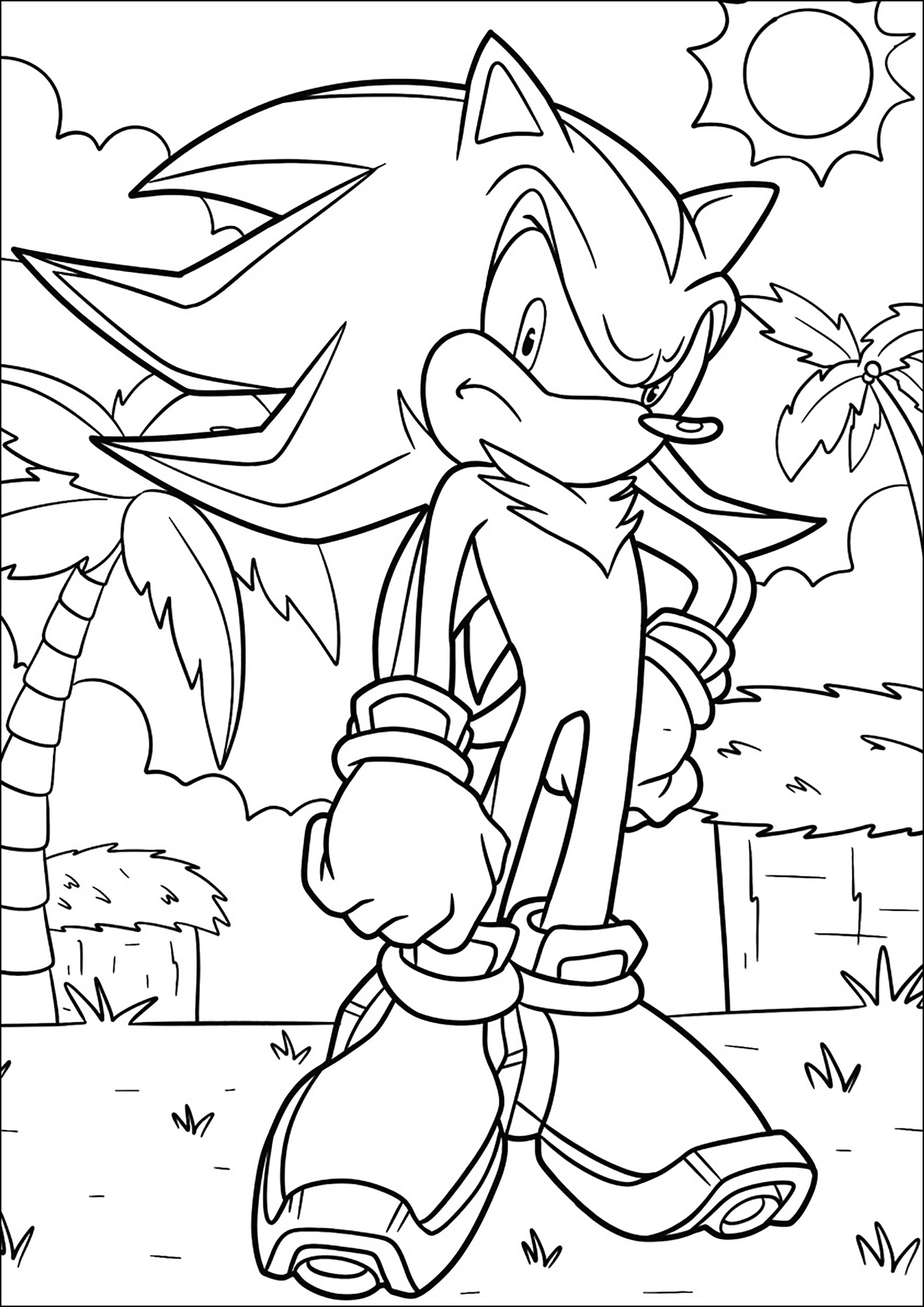 110+ Sonic Hedgehog Coloring Pages for Sonic Fans 81