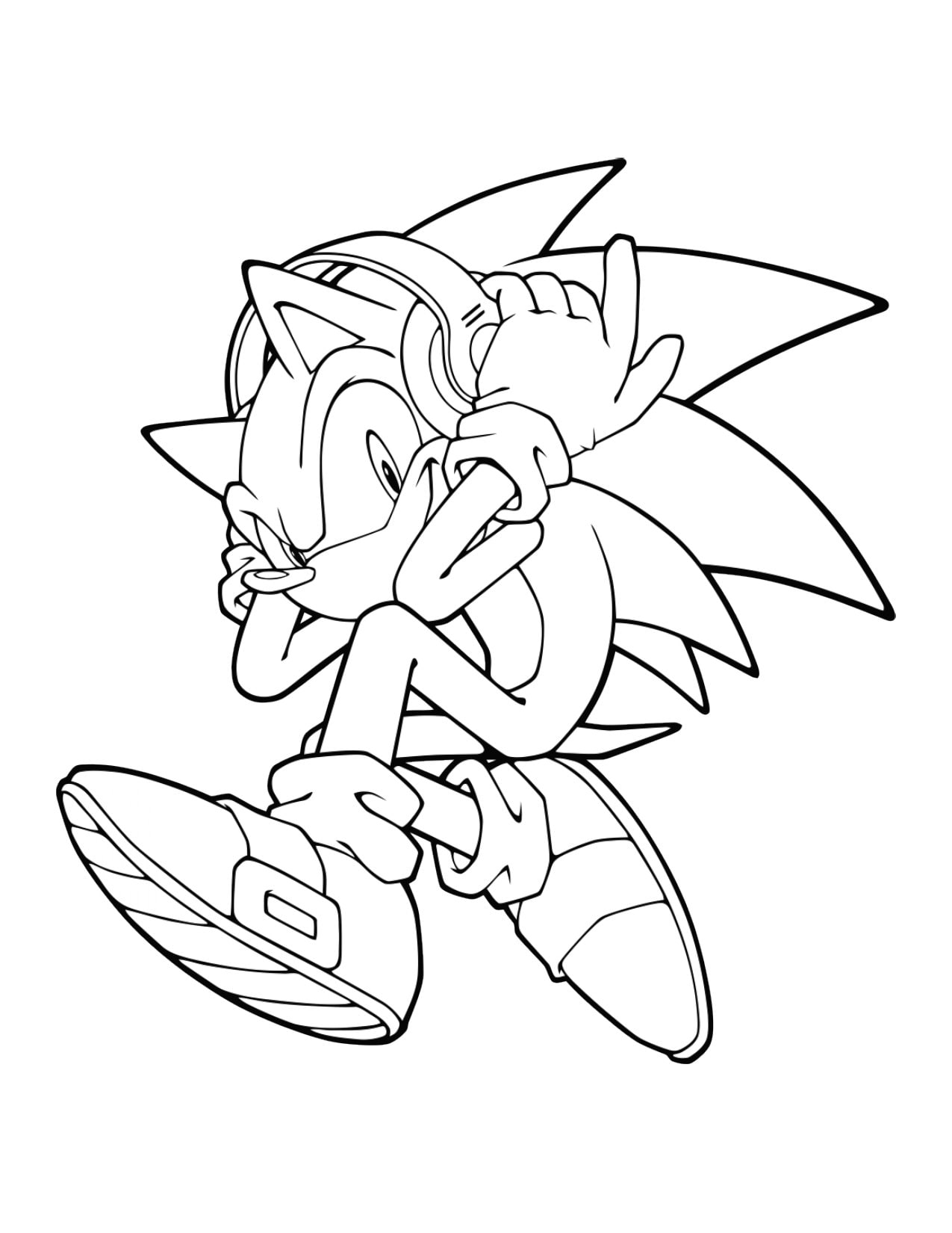 110+ Sonic Hedgehog Coloring Pages for Sonic Fans 87