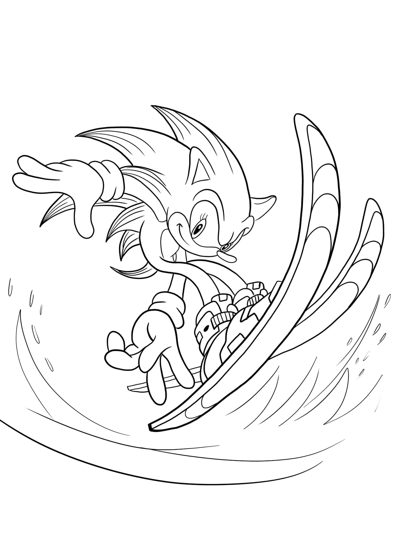 110+ Sonic Hedgehog Coloring Pages for Sonic Fans 88