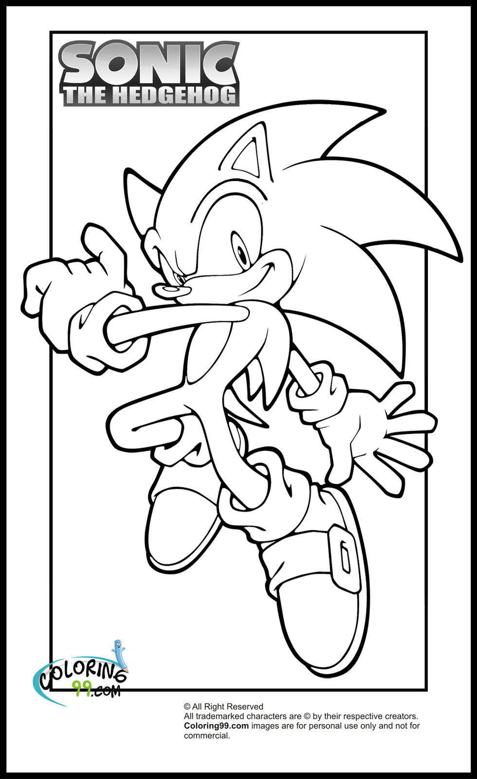 110+ Sonic Hedgehog Coloring Pages for Sonic Fans 91