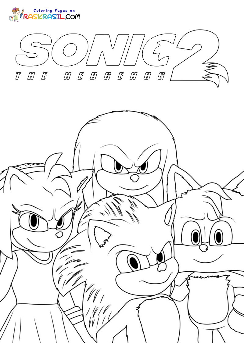 110+ Sonic Hedgehog Coloring Pages for Sonic Fans 93