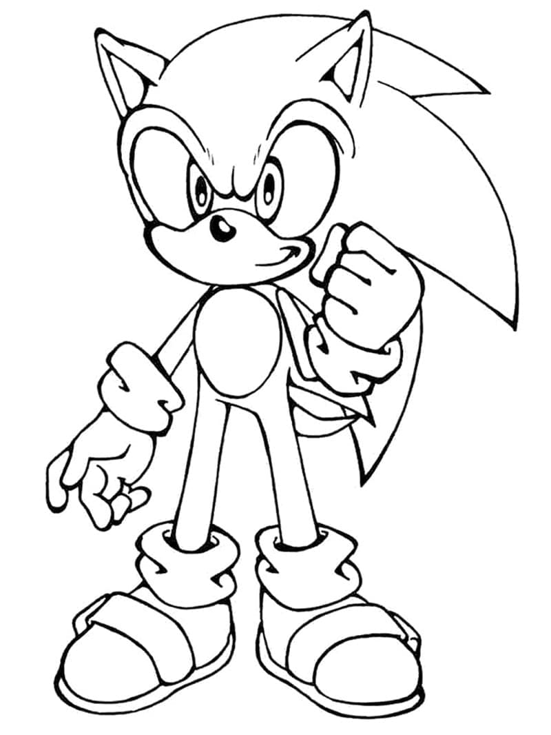 110+ Sonic Hedgehog Coloring Pages for Sonic Fans 95