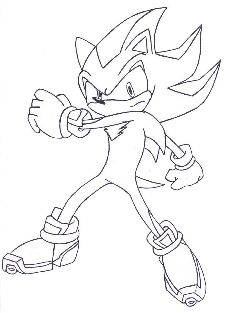 110+ Sonic Hedgehog Coloring Pages for Sonic Fans 96