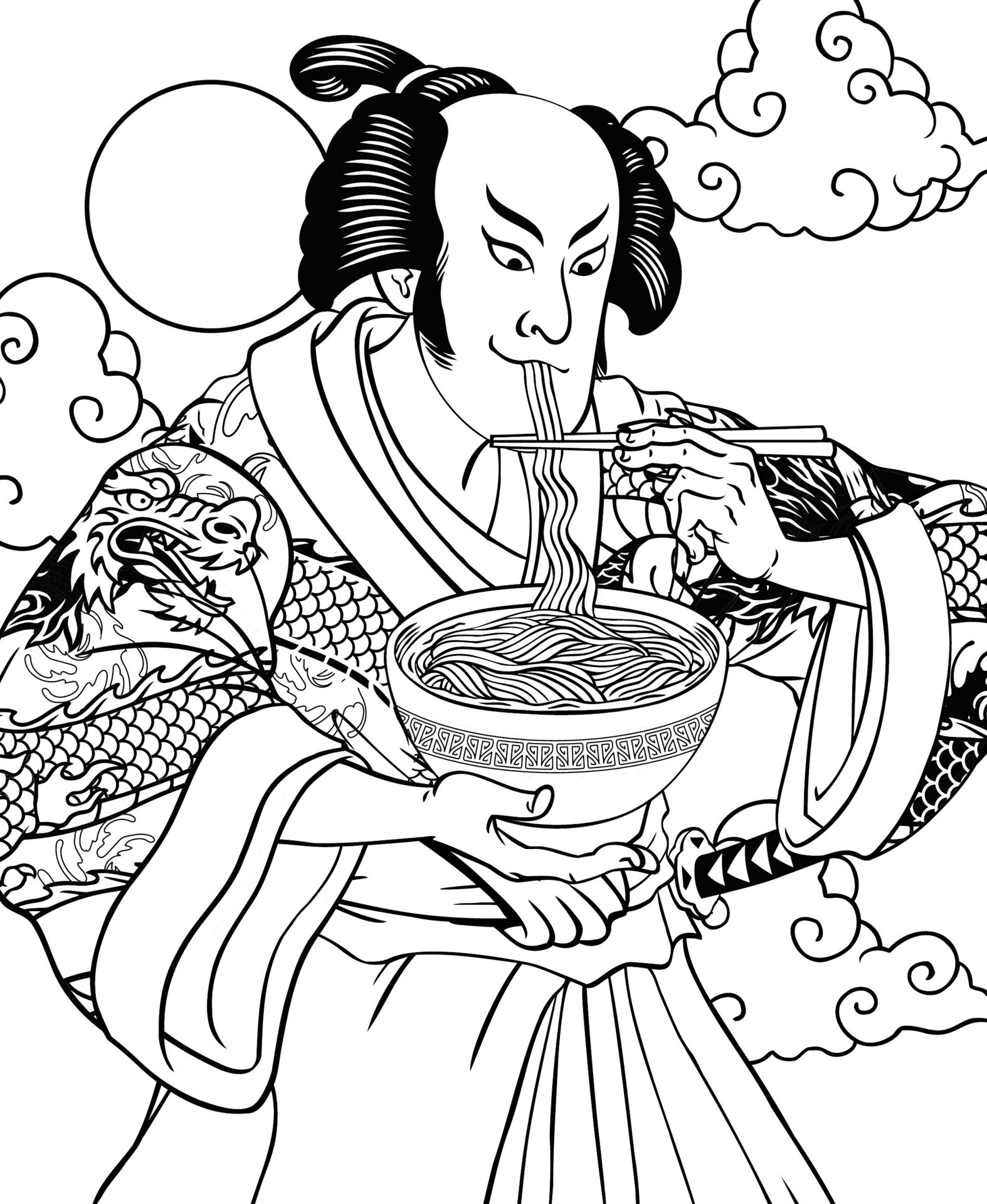 119 Japan Coloring Pages Printable 100