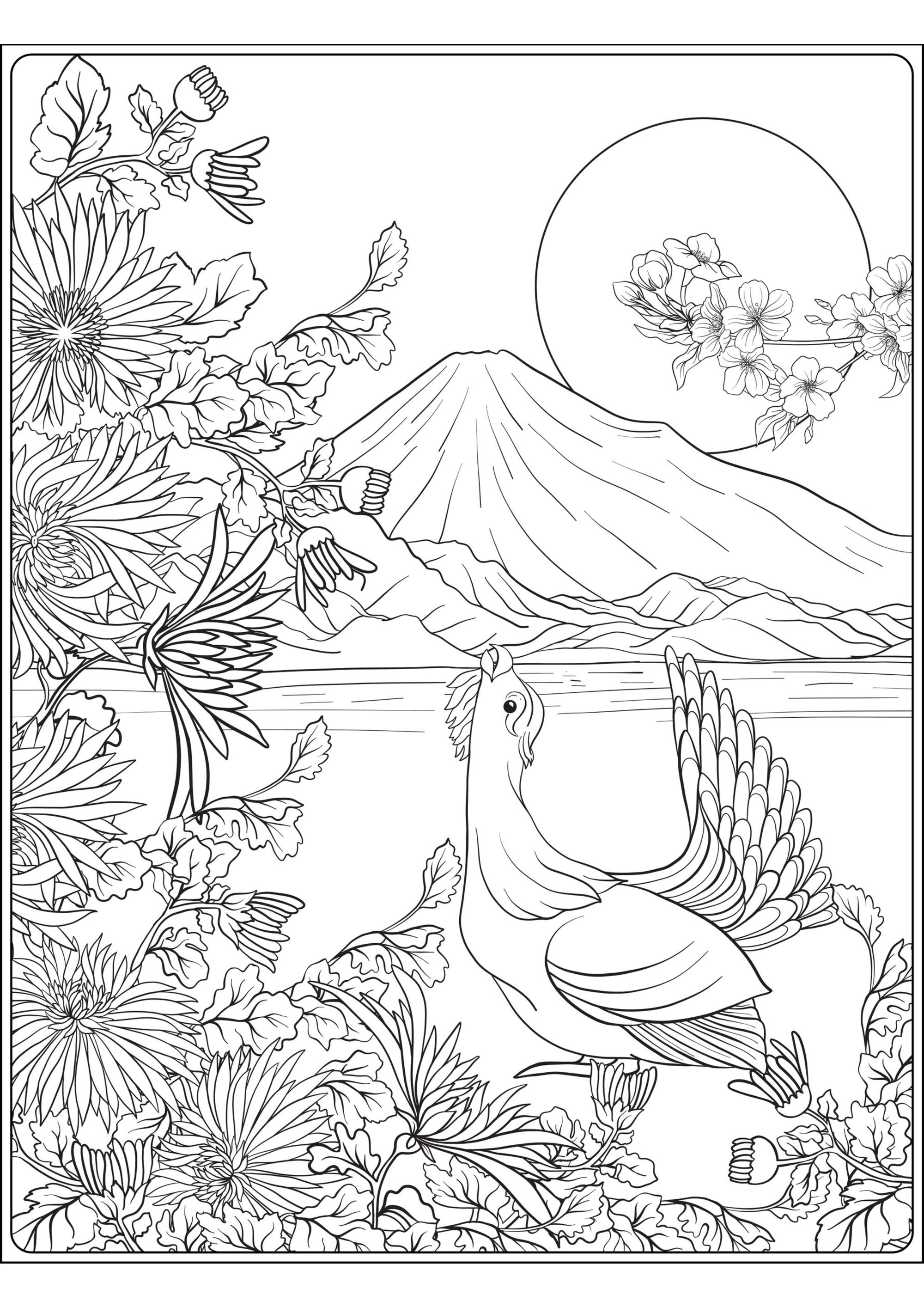 119 Japan Coloring Pages Printable 17