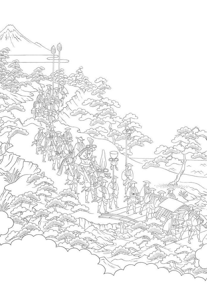 119 Japan Coloring Pages Printable 21