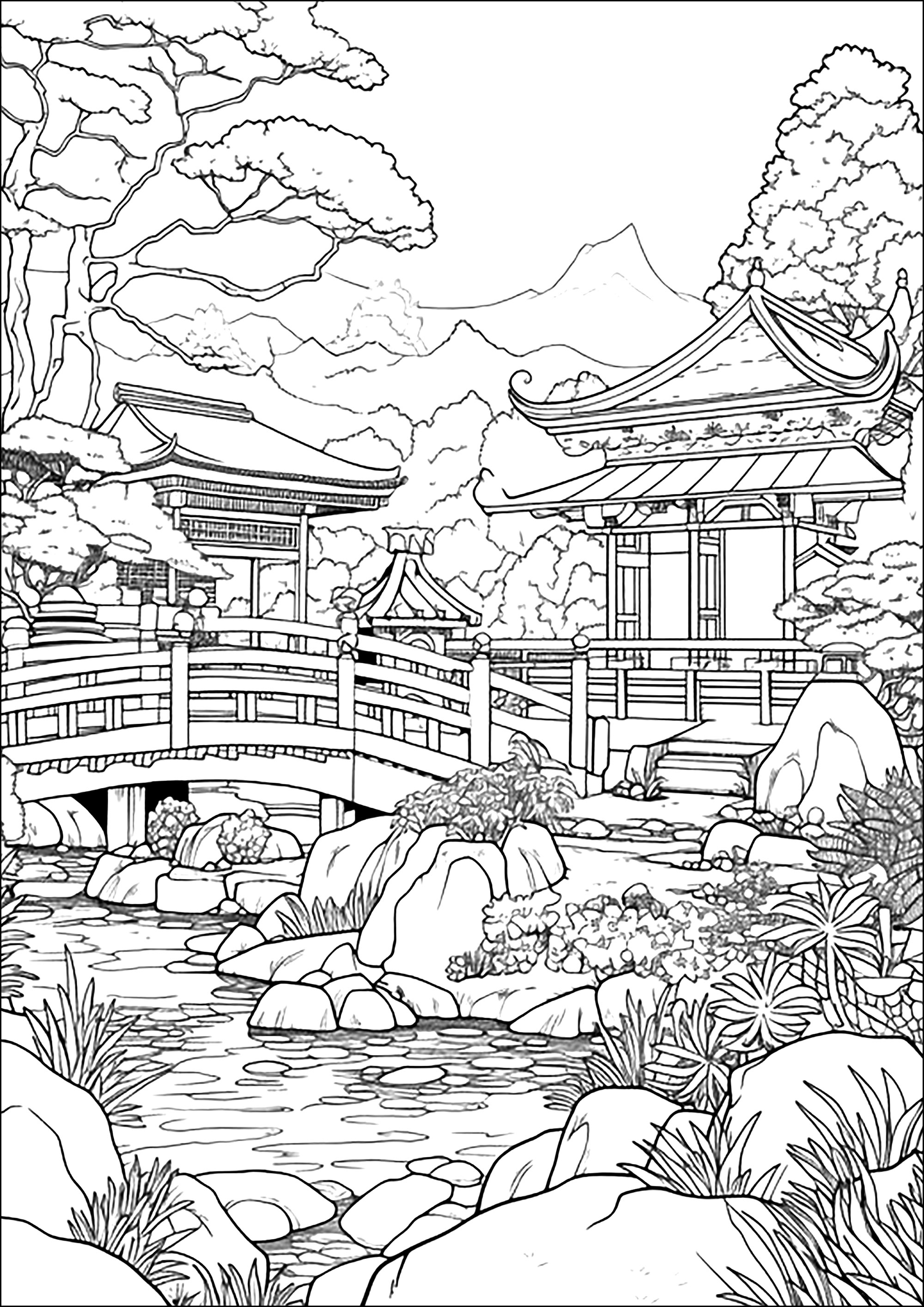 119 Japan Coloring Pages Printable 3