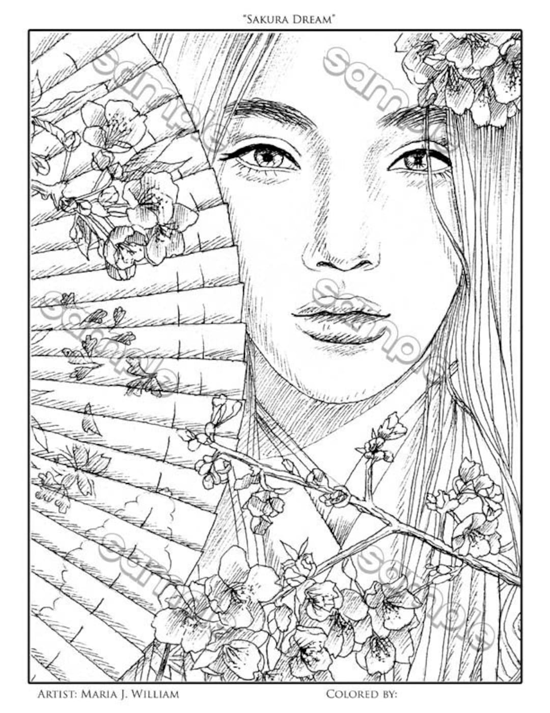 119 Japan Coloring Pages Printable 36