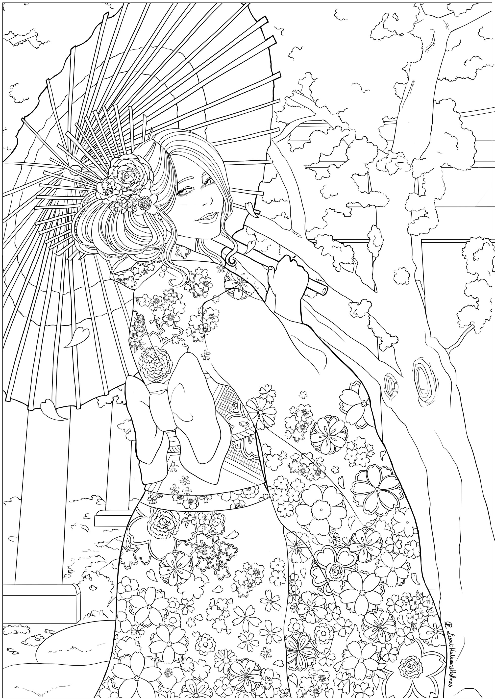 119 Japan Coloring Pages Printable 5