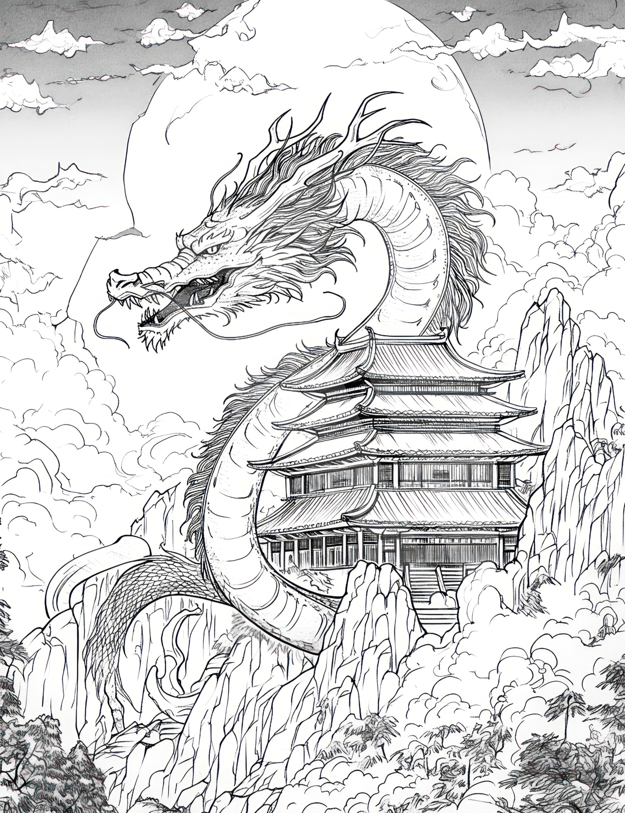 119 Japan Coloring Pages Printable 51