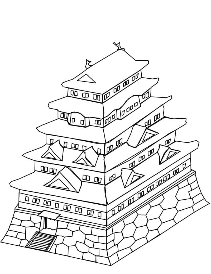 119 Japan Coloring Pages Printable 7