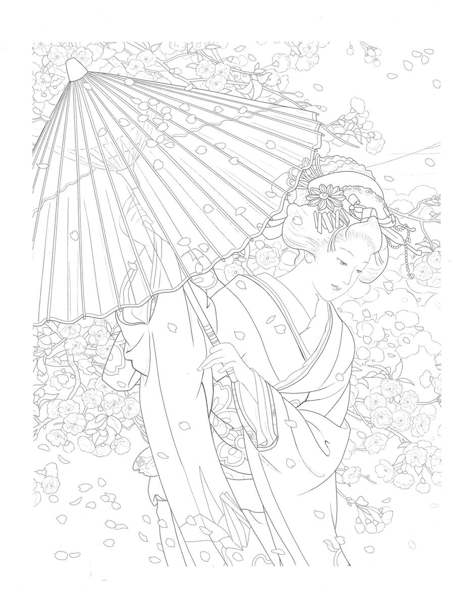 119 Japan Coloring Pages Printable 71