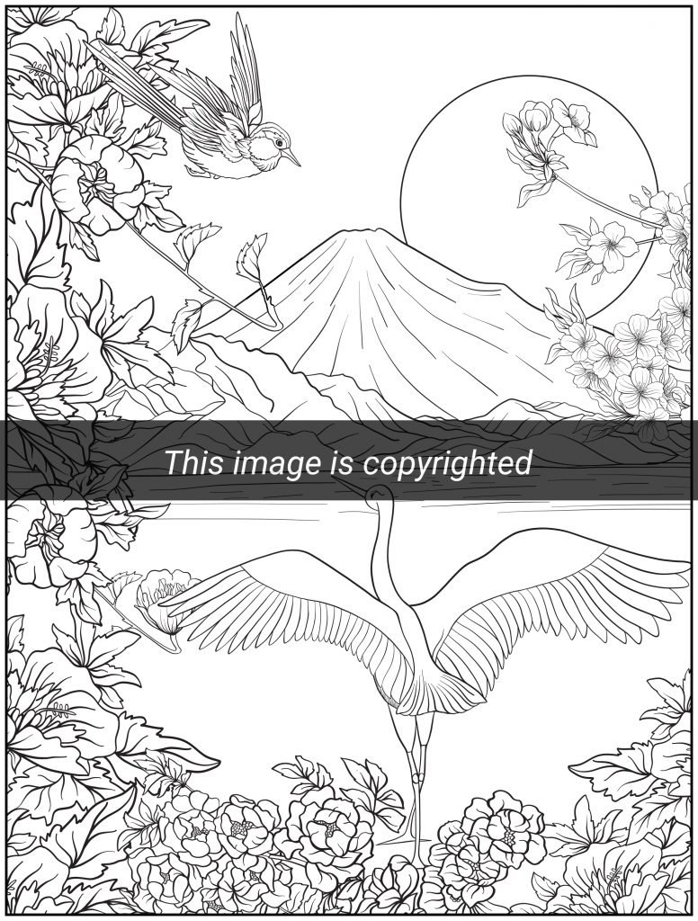 119 Japan Coloring Pages Printable 75