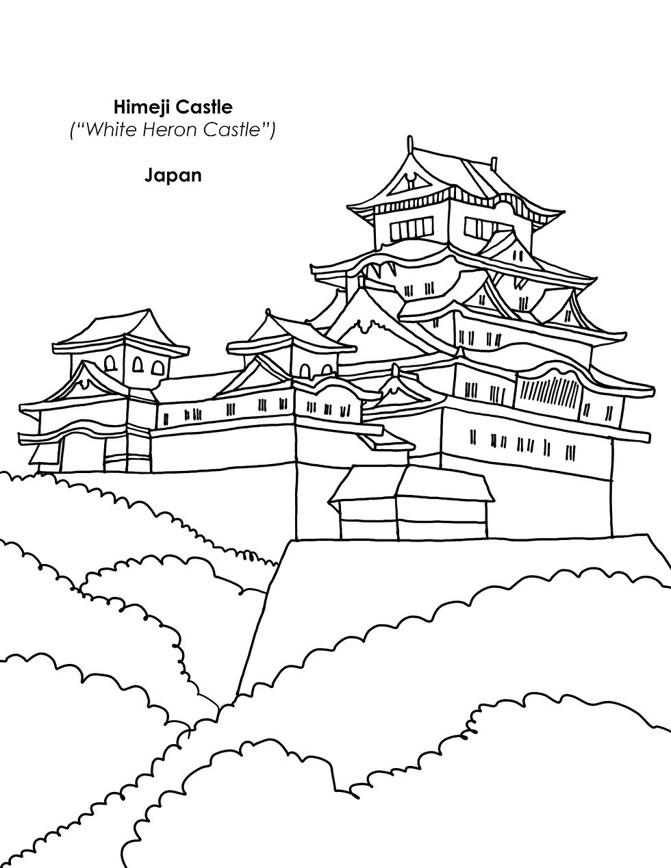 119 Japan Coloring Pages Printable 87