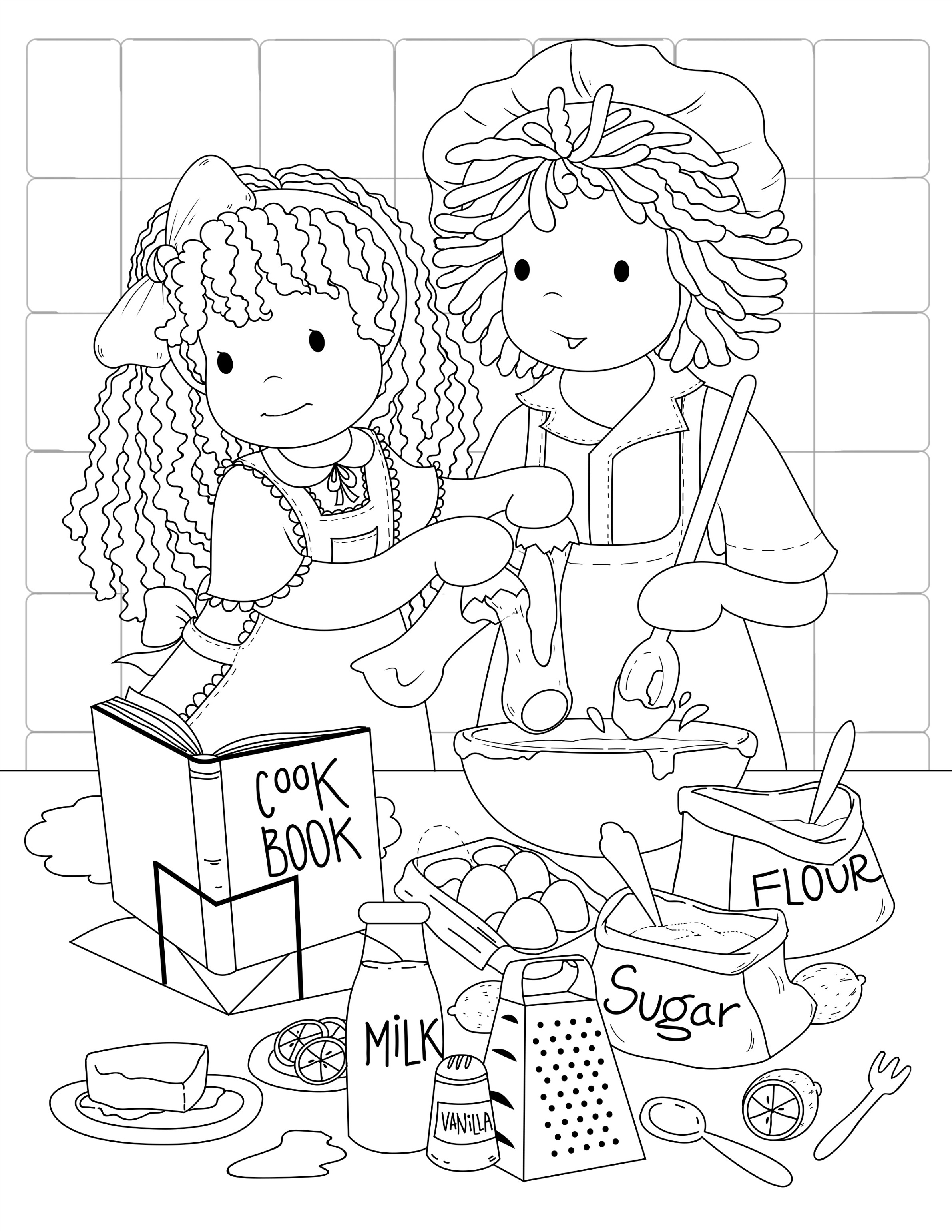 130+ Strawberry Shortcake Coloring Page for Sweet Fun 108