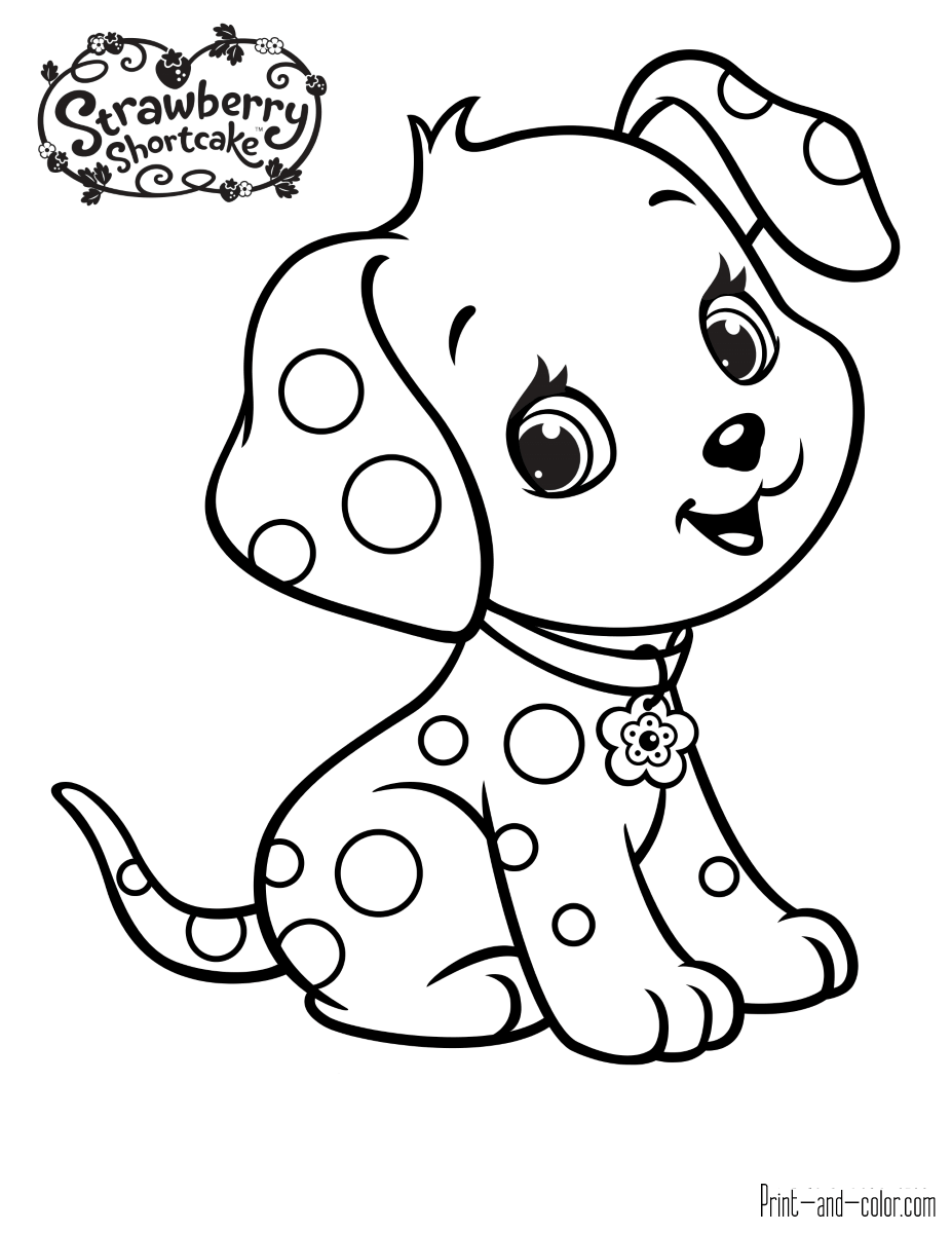 130+ Strawberry Shortcake Coloring Page for Sweet Fun 109