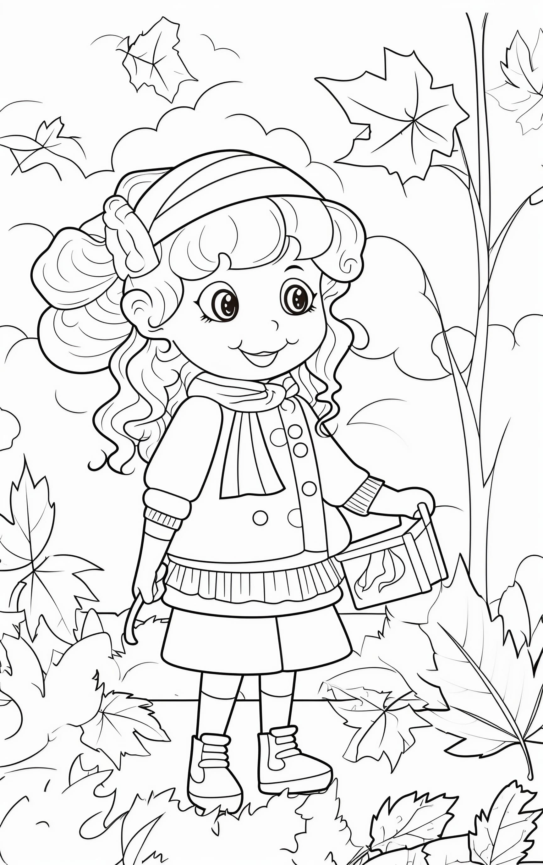 130+ Strawberry Shortcake Coloring Page for Sweet Fun 132