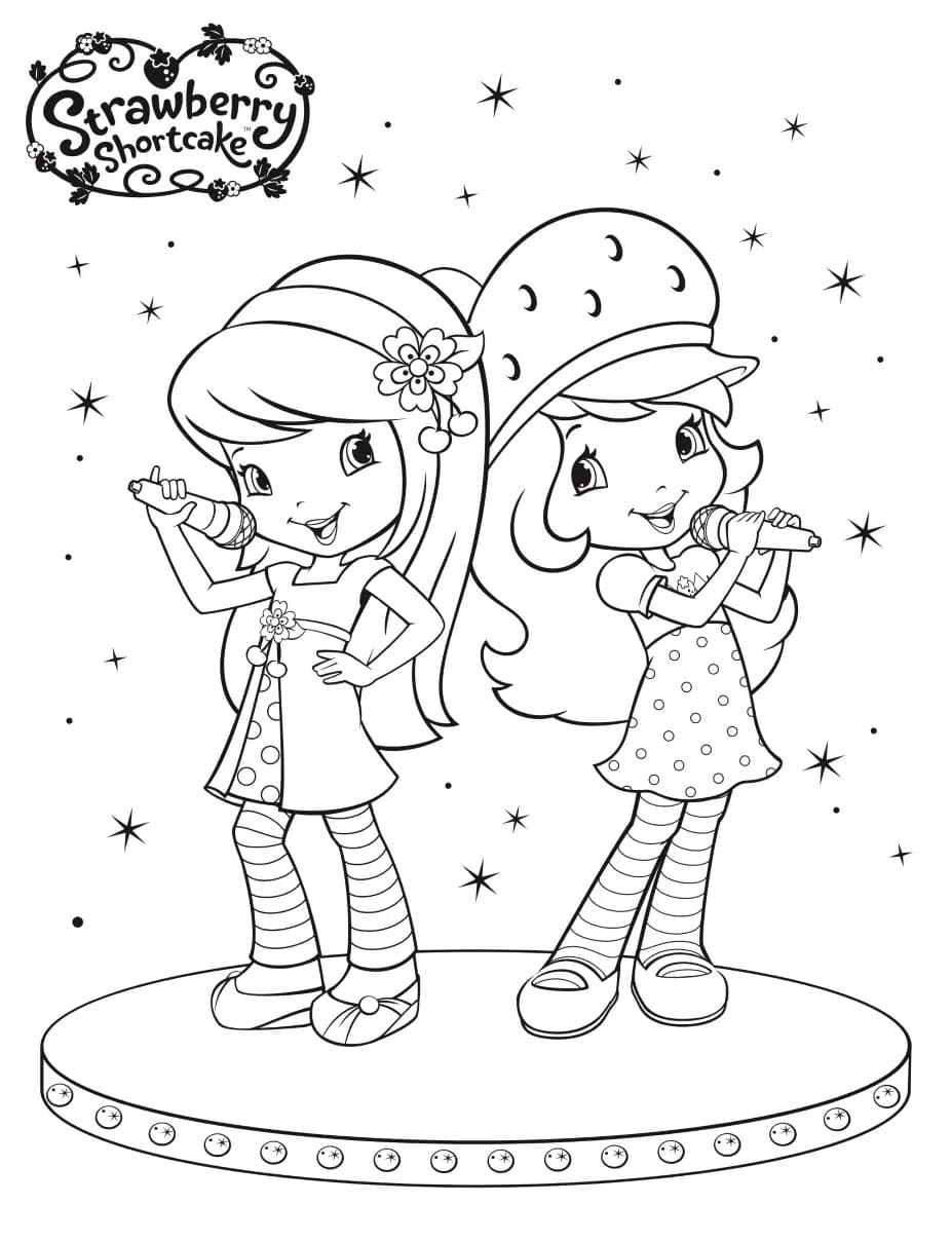 130+ Strawberry Shortcake Coloring Page for Sweet Fun 18