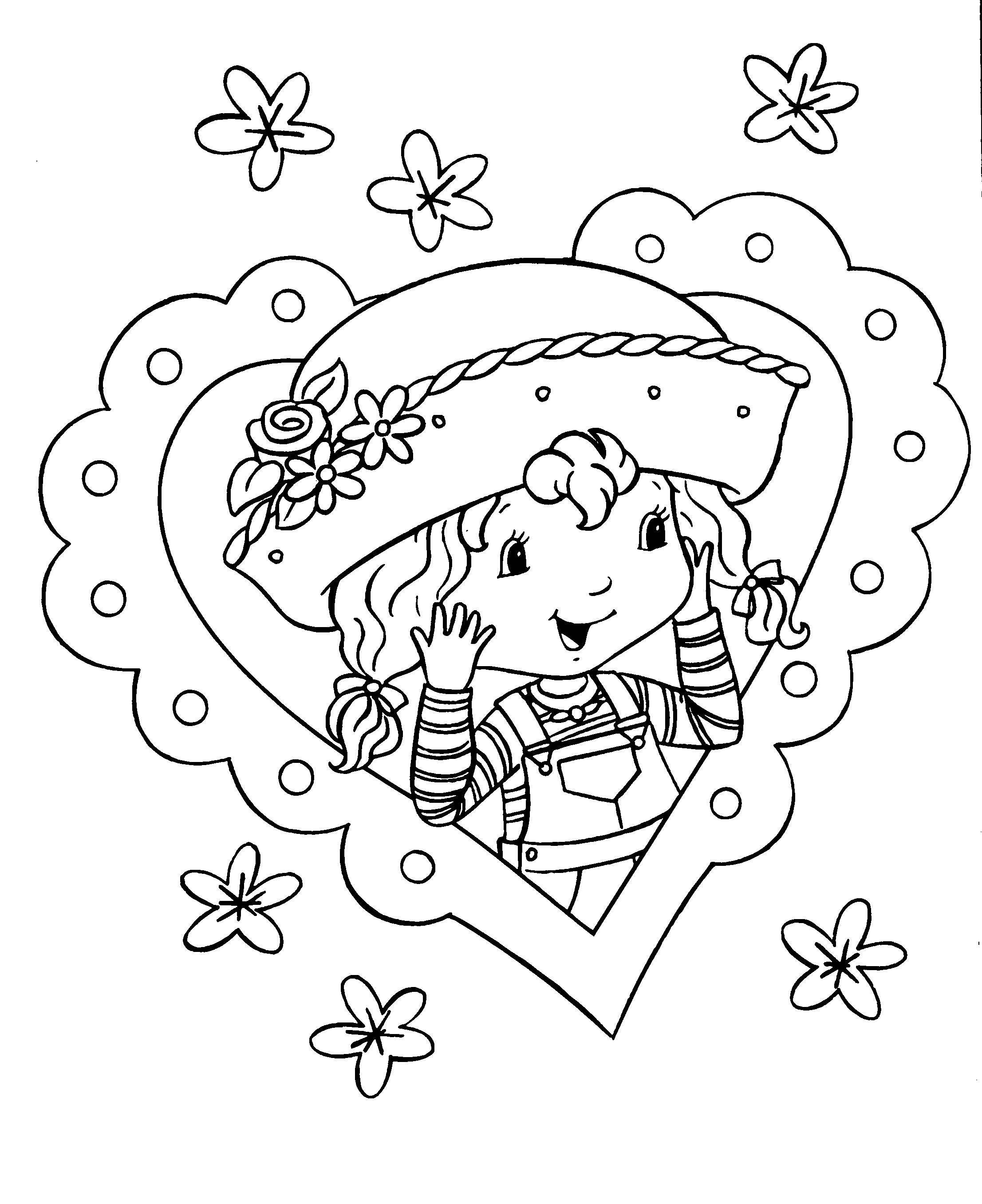 130+ Strawberry Shortcake Coloring Page for Sweet Fun 35