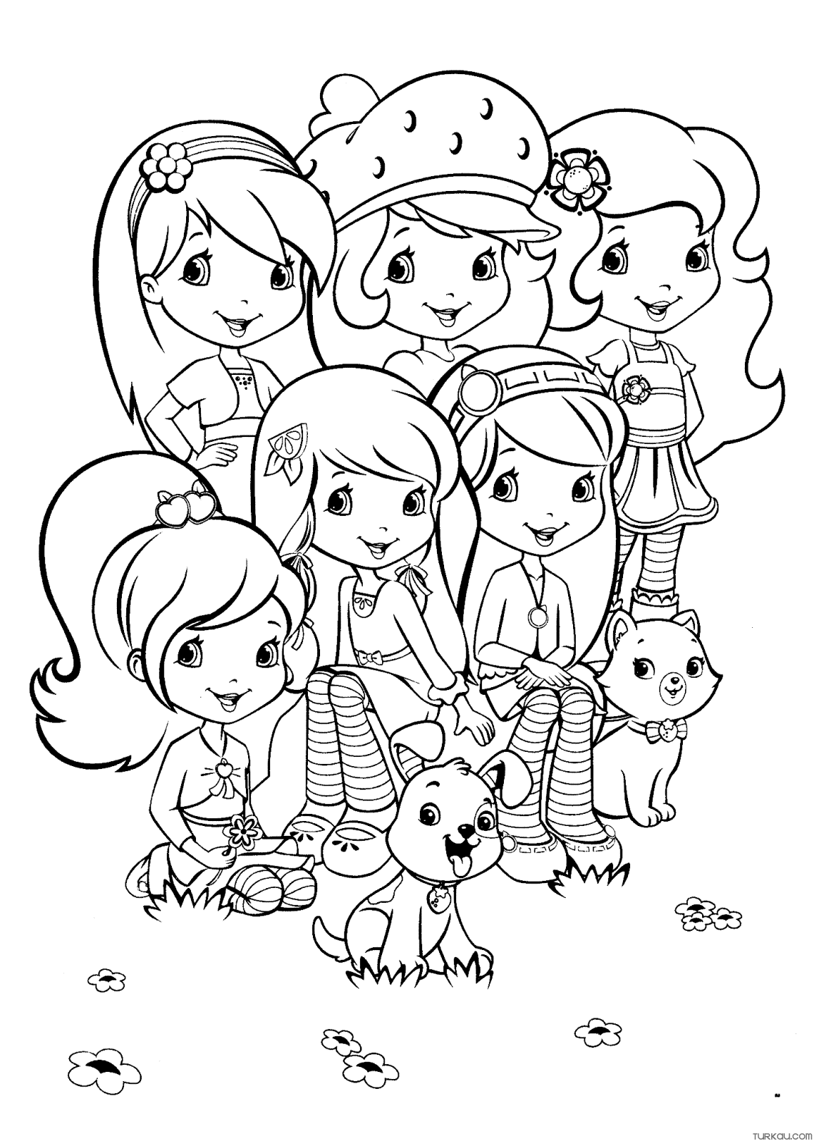 130+ Strawberry Shortcake Coloring Page for Sweet Fun 36