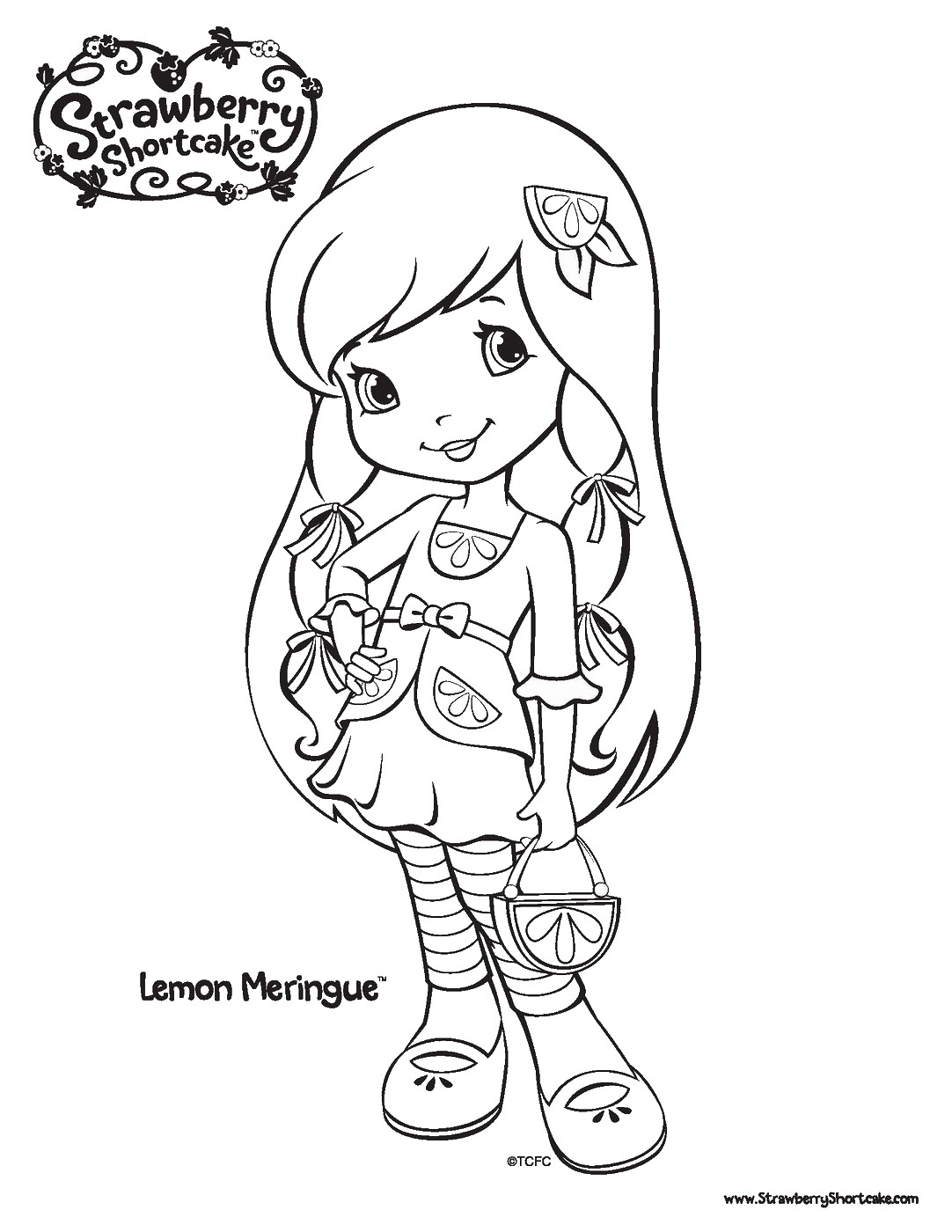 130+ Strawberry Shortcake Coloring Page for Sweet Fun 39